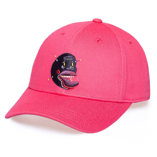 Grimey "Liveution" Curved Visor Cap Pink | Spring 21
