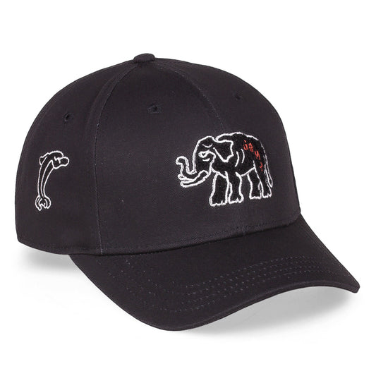 GRIMEY THE CLOUT CURVED VISOR CAP - BLACK | Spring 23