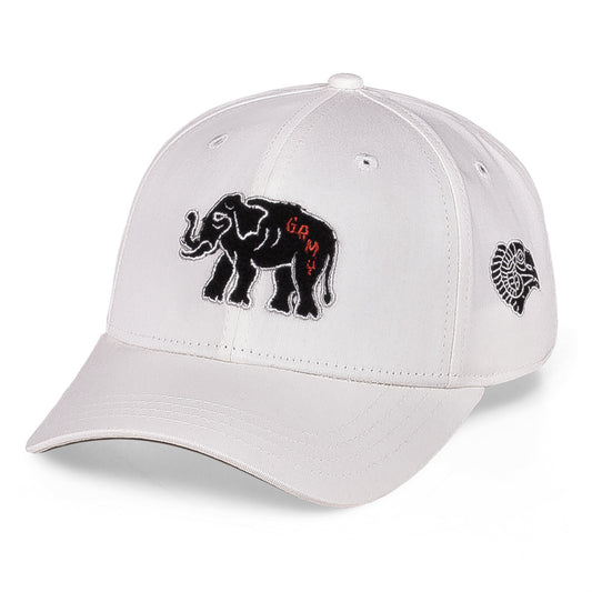 GRIMEY THE CLOUT CURVED VISOR CAP - WHITE | Spring 23