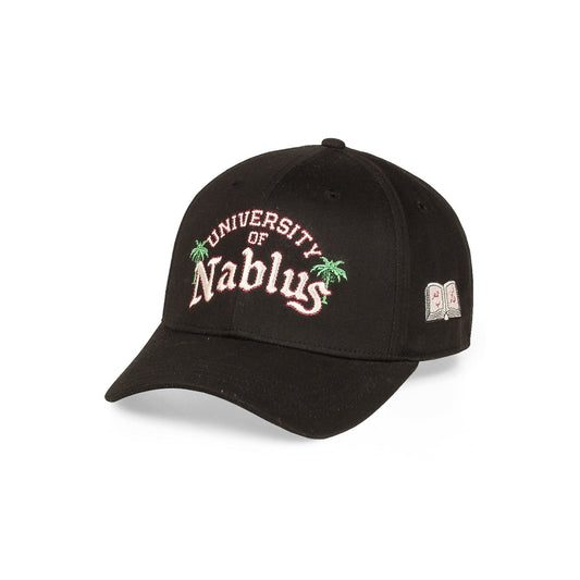 GRIMEY NABLUS CURVED VISOR SNAPBACK CAP - BLACK | FW23