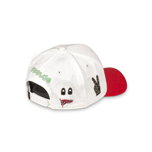 GORRA GRIMEY NABLUS BICOLOR CURVED VISOR - WHITE | FW23