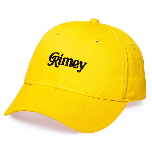 Grimey Alienation curved visor cap FW19 Yellow