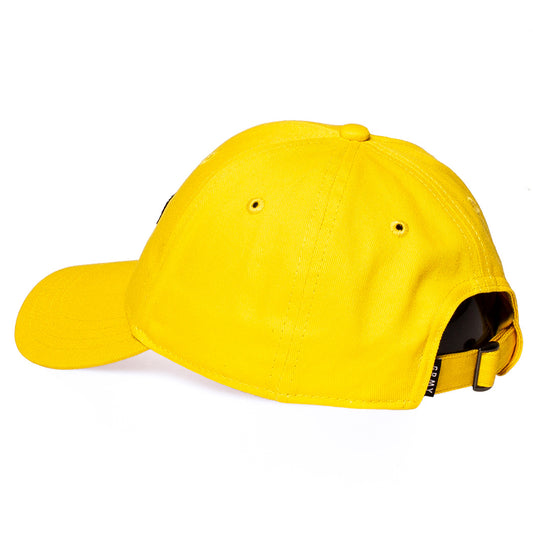 Grimey Alienation curved visor cap FW19 Yellow
