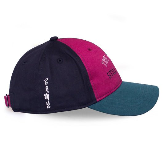 Grimey Yoga Fire Curved Visor Cap FW20 Black