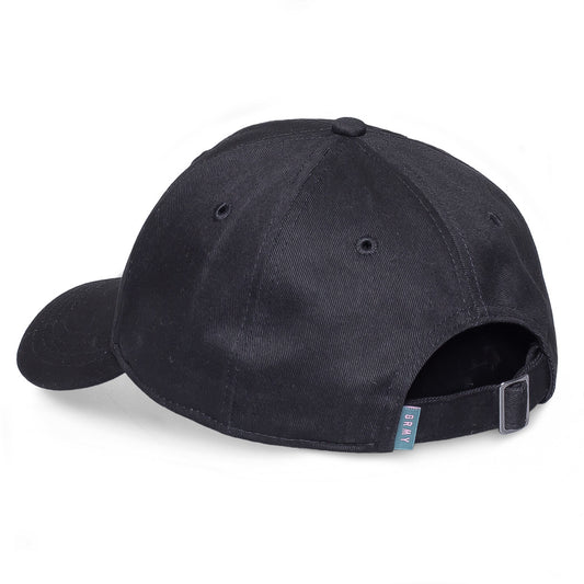 Grimey "Frenzy" Curved Visor Cap - Black | Summer 21