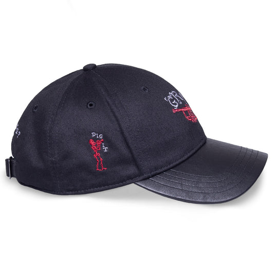 Grimey "Jazz Thing" Curved Visor Cap - Black | Fall 21