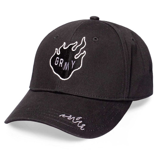 Grimey "Trespass" Curved Visor Cap - Black | Summer 22
