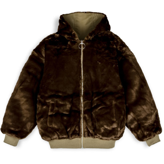 Chaqueta Bomber Grimey  LOST BOYS Reversible Brown