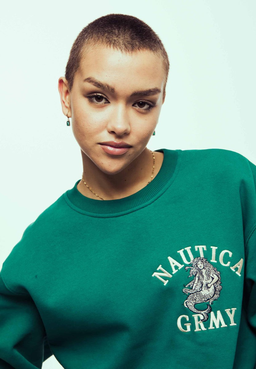 GRIMEY MIGHTY HARMONIST NAUTICA X GRMY VINTAGE CREWNECK