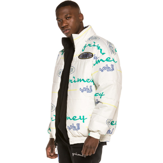 Grimey Arch Rival Reversible Puffy Jacket FW20 Black