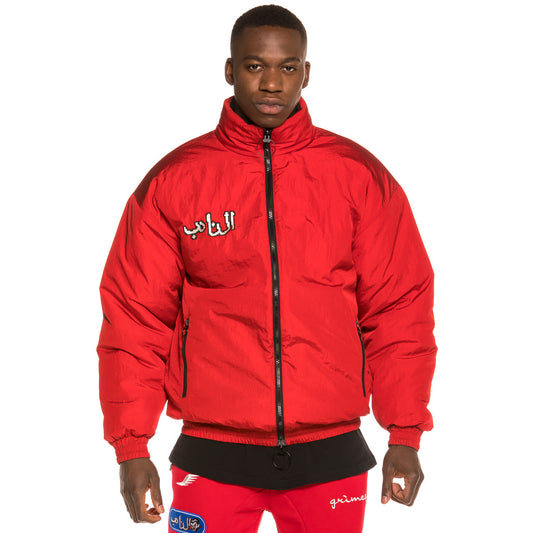 Grimey Arch Rival Reversible Puffy Jacket FW20 Red