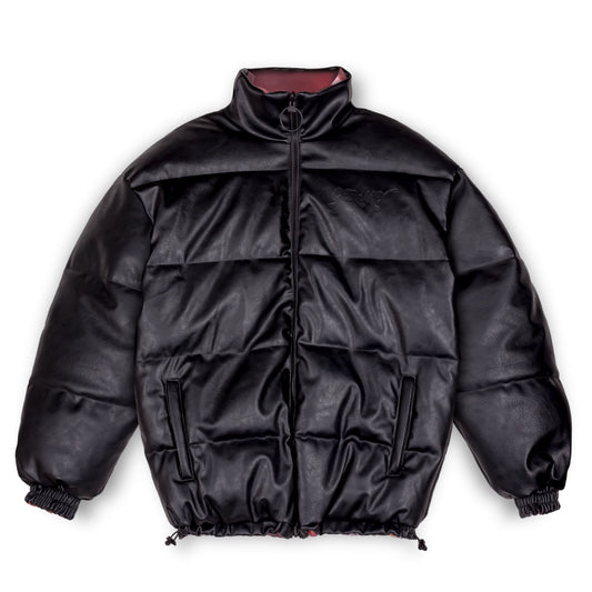 Chaqueta Puffy Reversible Grimey "WEST BOUND" - Black