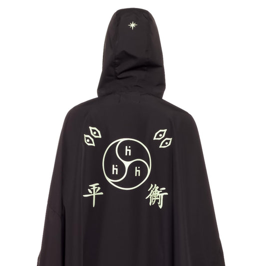 Poncho Chubasquero "Space Hammu X Grimey" - Black | Spring 22