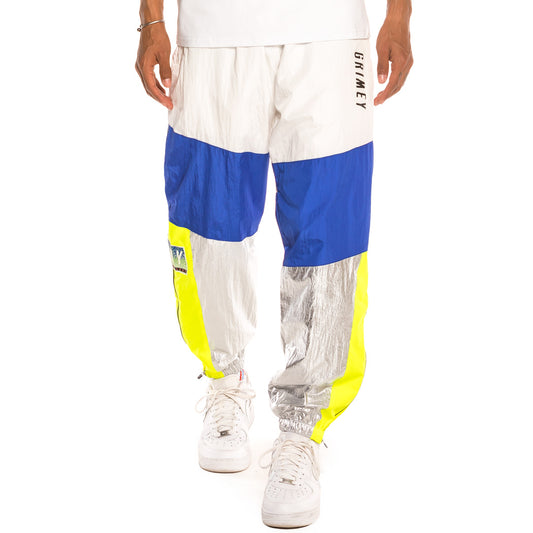 Grimey Planete Noire Silberne Trainingshose FW19 Weiß