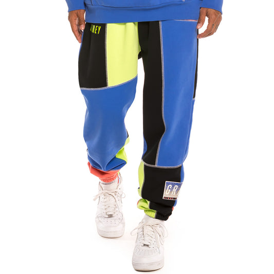 Grimey Planete Noire Overlock-Jogginghose FW19 Schwarz