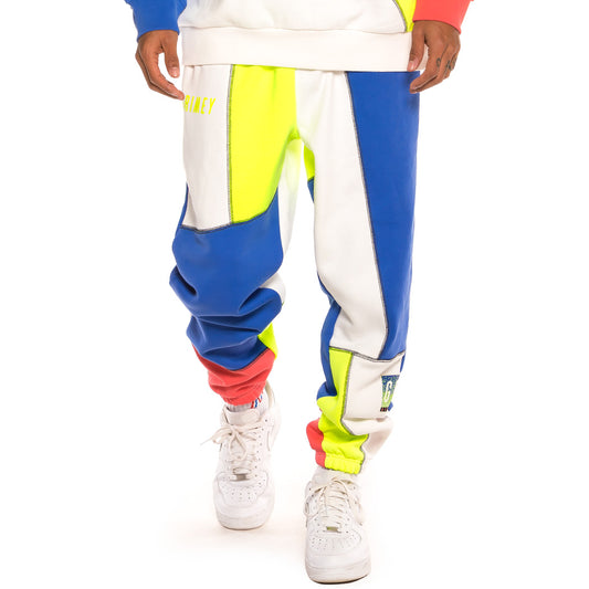 Grimey Planete Noire Overlock-Jogginghose FW19 Weiß