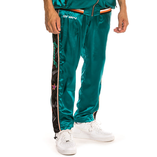 Pantalón Grimey Acknowledge Satin Track Pants SS20 Green