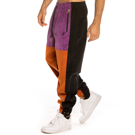 Grimey Nite Marauder Corduroy FW20 Ziegelrote Hose