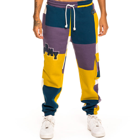 Pantalón Grimey "Singgang Junction All Over Print" Sweatpants - Navy | Fall 21