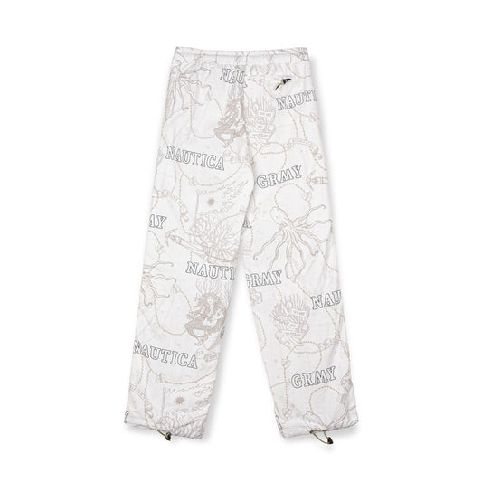 PANTALÓN CHANDAL GRIMEY MIGHTY HARMONIST NAUTICA X GRMY - WHITE | SS24