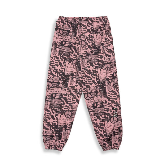 Pantalón chandal Grimey Peace Within All Over Print Lilac