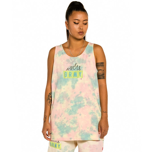 Grimey „Trespass“ Unisex-Tanktop – Batik | Sommer 22