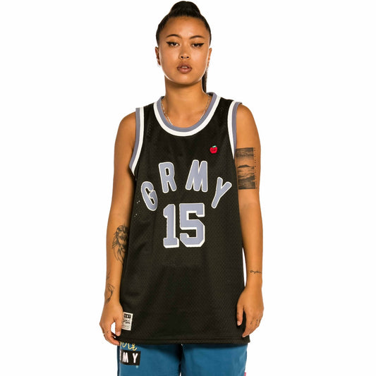 Grimey Trespass Mesh Unisex-Tanktop – Schwarz | Sommer 22