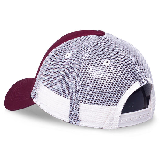 Grimey Call of Yore Trucker Curved Visor Cap FW20 Wine