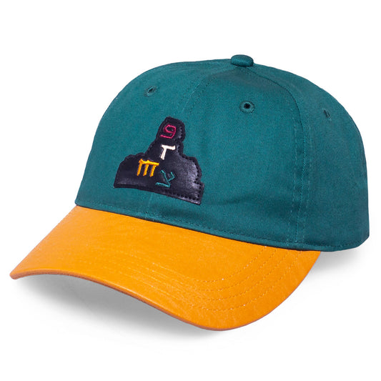 Grimey Call of Yore Unestructed Curved Visor Cap FW20 Green