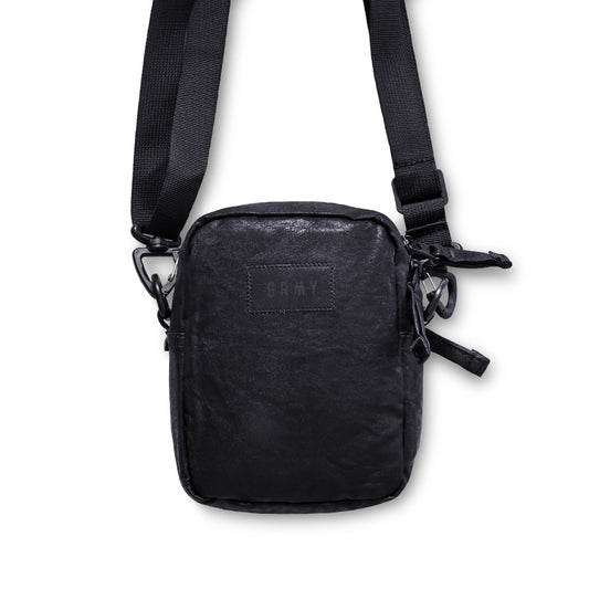 Grimey Call of Yore Pu Leather Shoulder bag FW20 Black