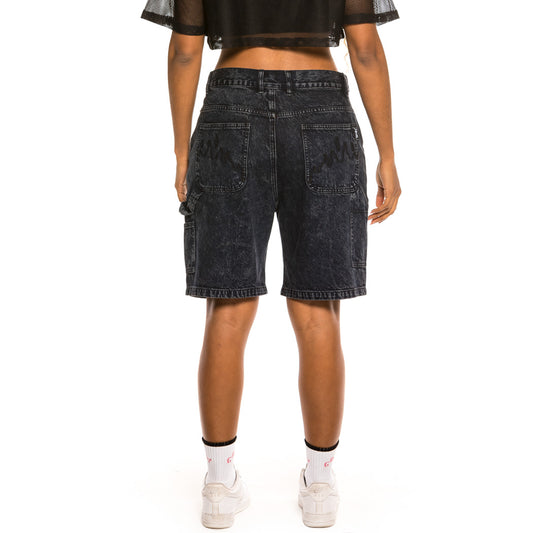 Grimey "Liveution" Unisex Denim Shorts - Black | Spring 21