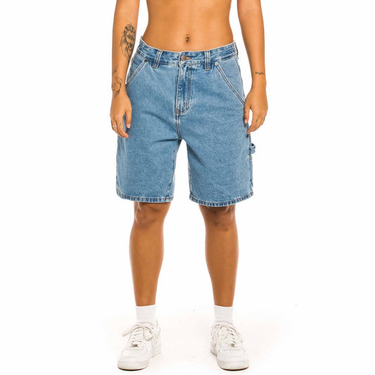 Grimey "Day Dreamer"Unisex Denim Shorts - Washed Blue | Spring 22