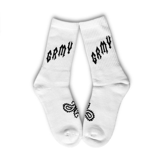 Grimey Carnitas Socks SS20 white