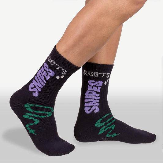 Grimey "SNIPES X GRIMEY TRUE ROOTS" Socks - Black | Fall  22