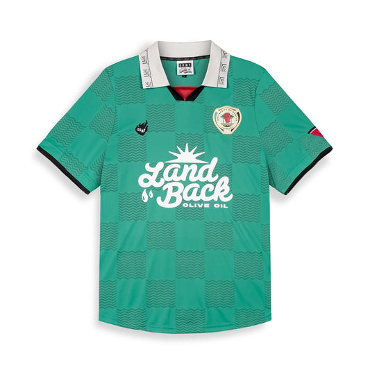 Grimey Nablus Land Back Soccer Jersey Green