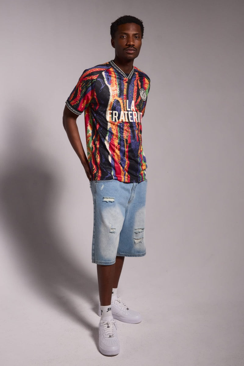 Camiseta Grimey La Fraternite Soccer Tee Mtc MULTICOLOR