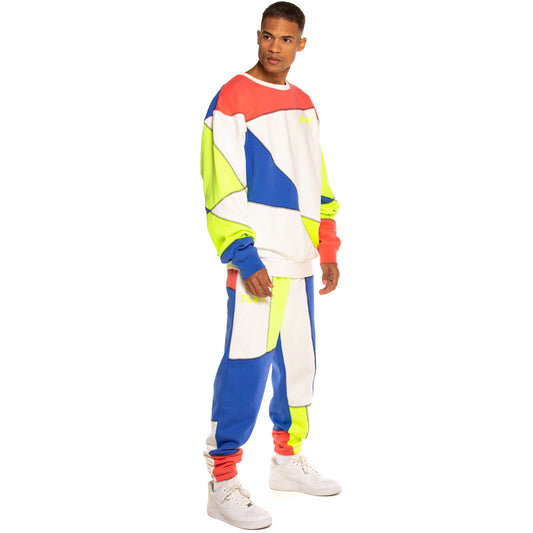 Pack Grimey Sweatshirt + Sweatpant Planete Noire FW19 White