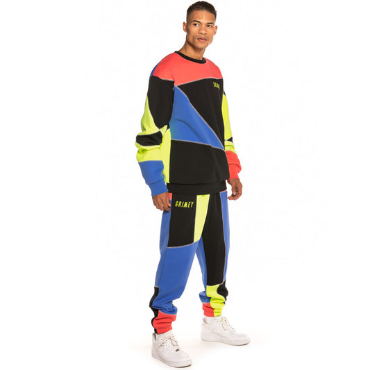 Pack Grimey Sweatshirt + Sweatpant Planete Noire FW19 Black