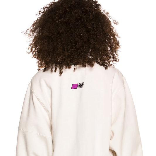 Sudadera Grimey Acknowledge Unisex Crewneck SS20 White