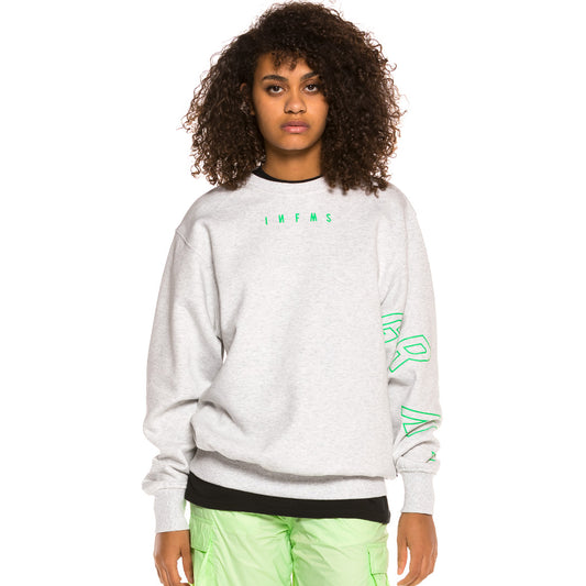 Sudadera Unisex Grimey Rope a Dope Crewneck SS20 Sport Grey