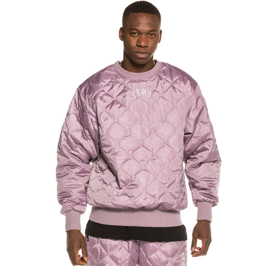 Grimey Yoga Fire Padded Crewneck FW20 Grey