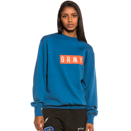 Sudadera Unisex Grimey Steez Crewneck FW20 Blue