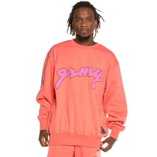 Pack Grimey Pant + Crewneck "Strange Fruit" - Coral | Spring 21