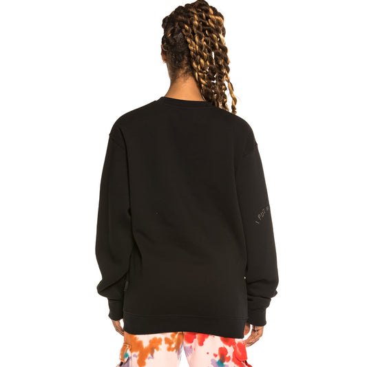 Sudadera Unisex Grimey "Liveution" Crewneck - Black | Spring 21