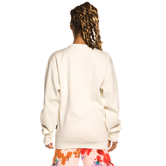 Sudadera Unisex Grimey "Liveution" Crewneck - White | Spring 21