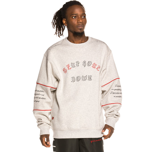 Grimey X GZUZ Crewneck Sport Grey | Spring 21