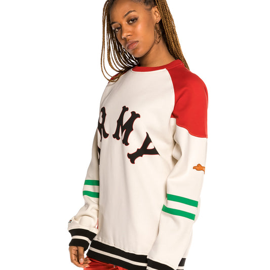 Sudadera Unisex Grimey "The Loot" Crewneck - White | Spring 21