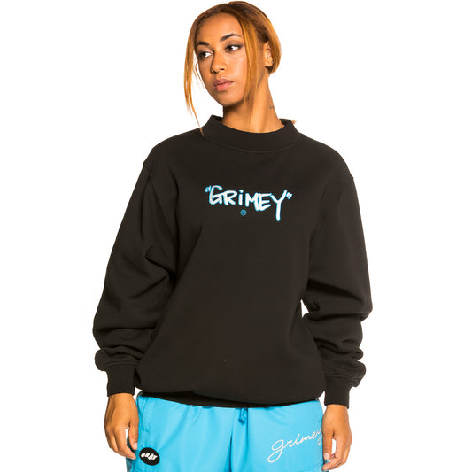 Sudadera Unisex Grimey "Gem Cutting" Crewneck - Black | Fall 21