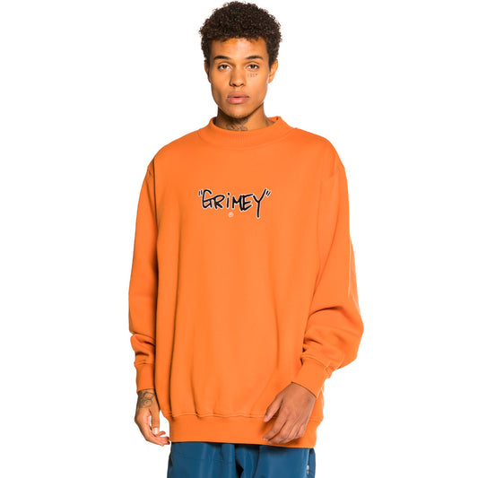 Sudadera Grimey "Gem Cutting" Crewneck - Brick | Fall 21
