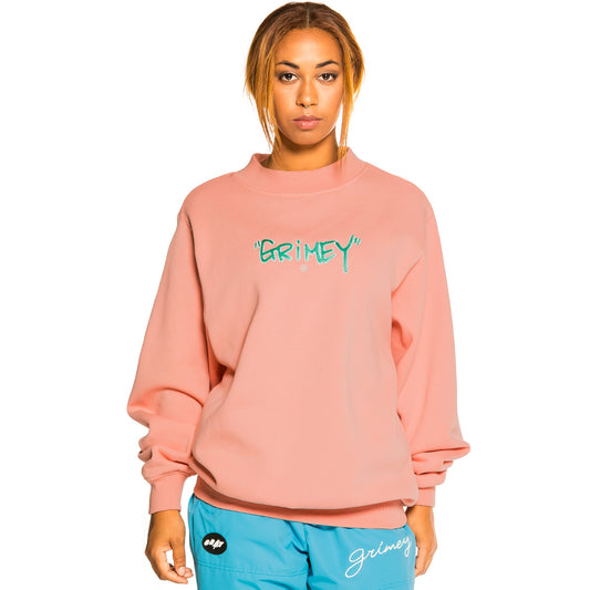 Sudadera Unisex Grimey "Gem Cutting" Crewneck - Pink | Fall 21